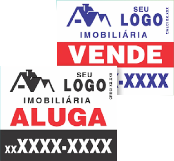 Vinil Adesivo para Imobiliária